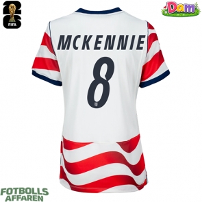 Förenta stater Weston McKennie #8 Hemmatröja Kvinnor VM 2026 Kortärmad